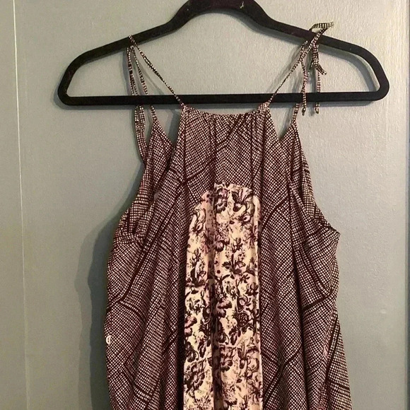 Maeve by Anthropologie dress - size small- part silk - pattern - spaghetti strap - Picture 9 of 10
